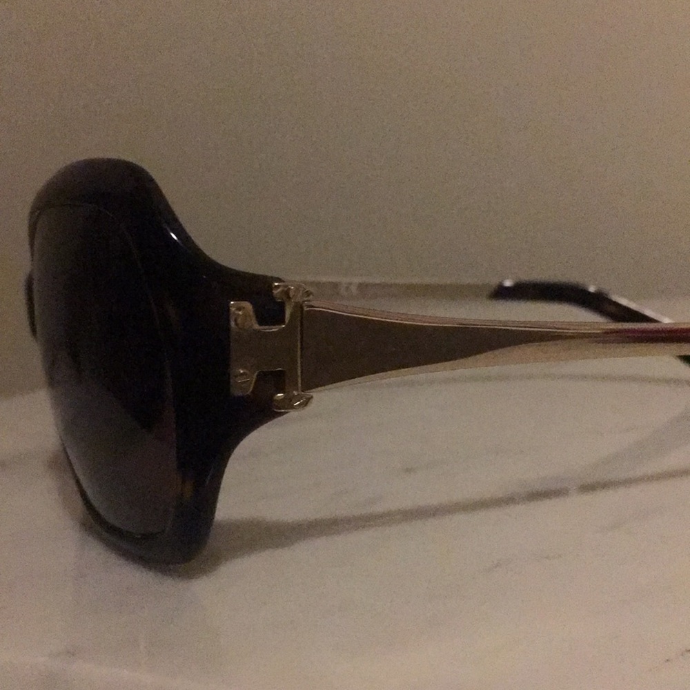 Tory Burch Oversized Tortoise Shell Sunglasses - image 2